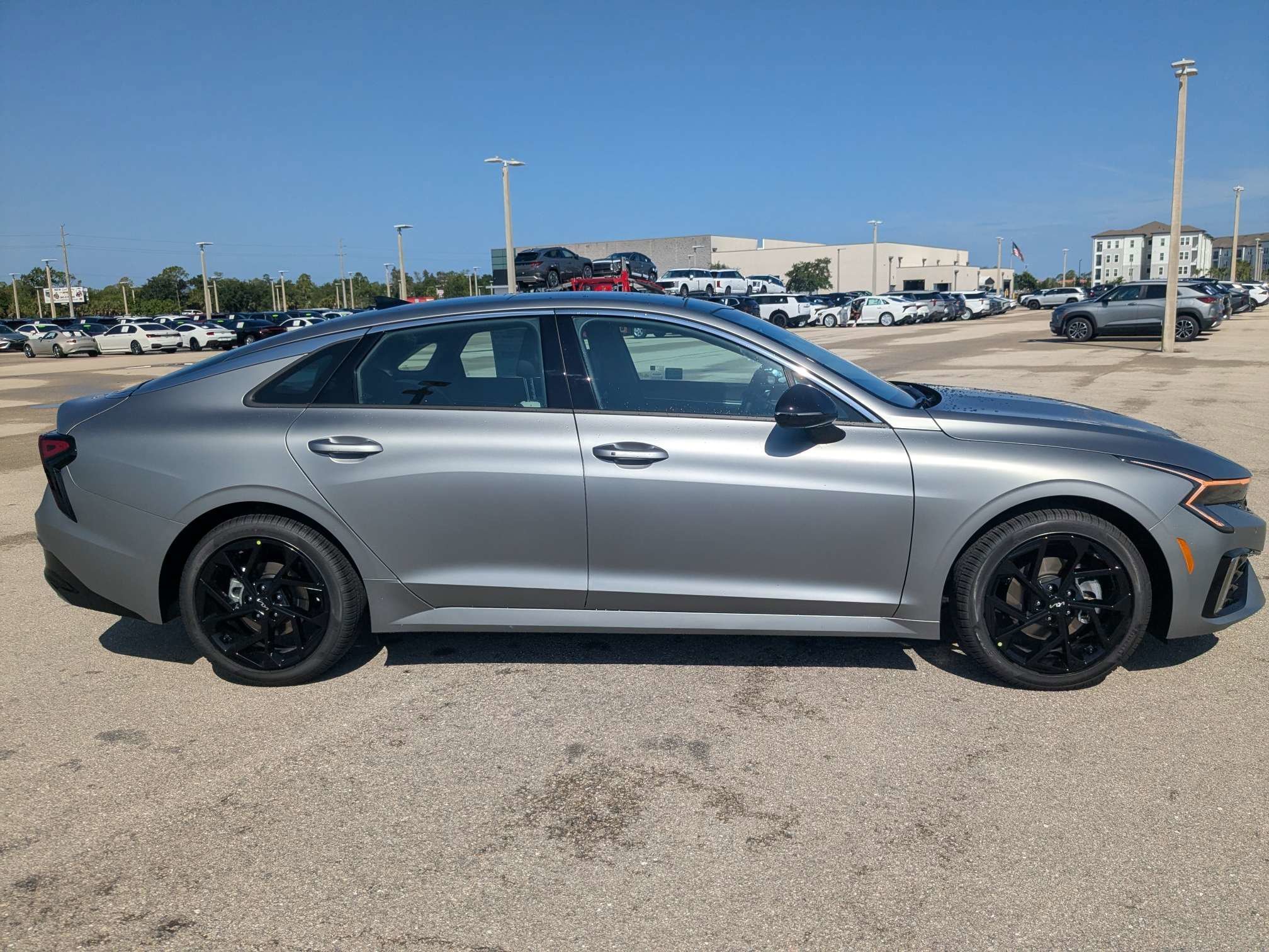 New 2026 Steel Matte Gray Kia GT-Line FWD image 4