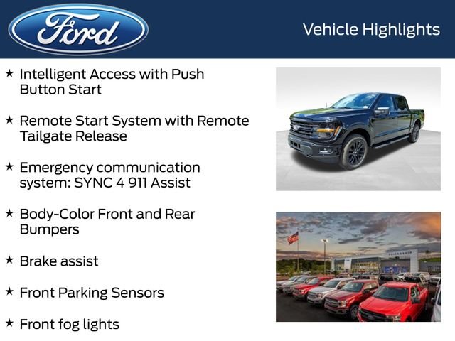 New 2026 Agate Black Metallic Ford XLT image 12