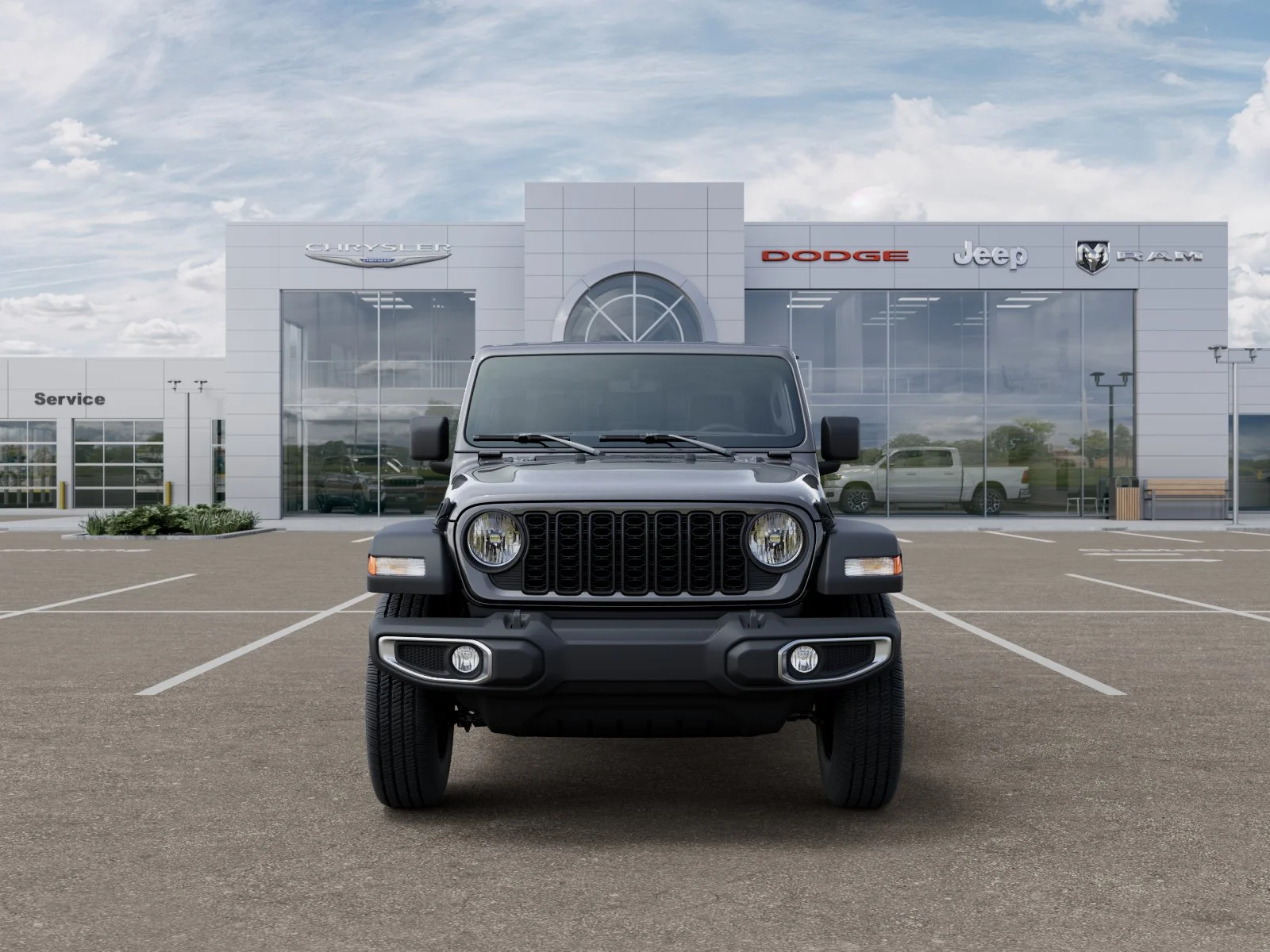 New 2026 Granite Crystal Metallic Clear-Coat Exterior Paint Jeep Sport image 33