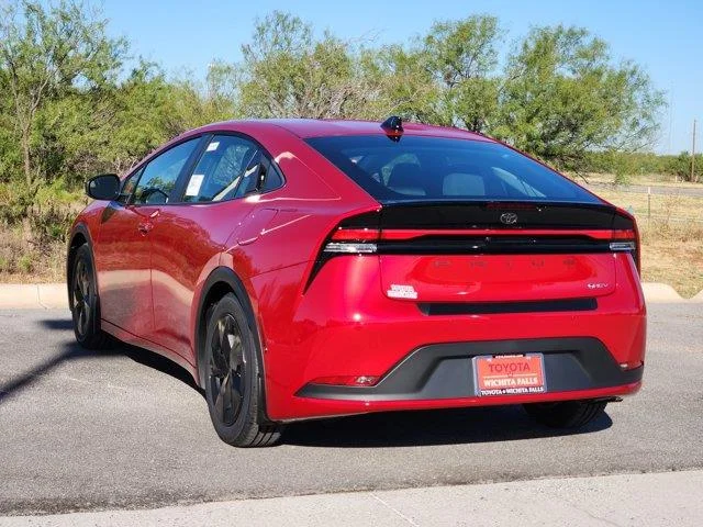 New 2027 Red Toyota LE Front-Wheel Drive image 3