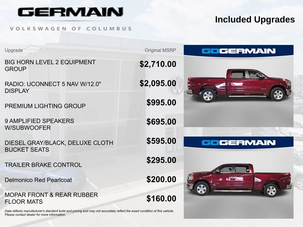 Used 2022 Red Ram Big Horn/Lone Star image 9