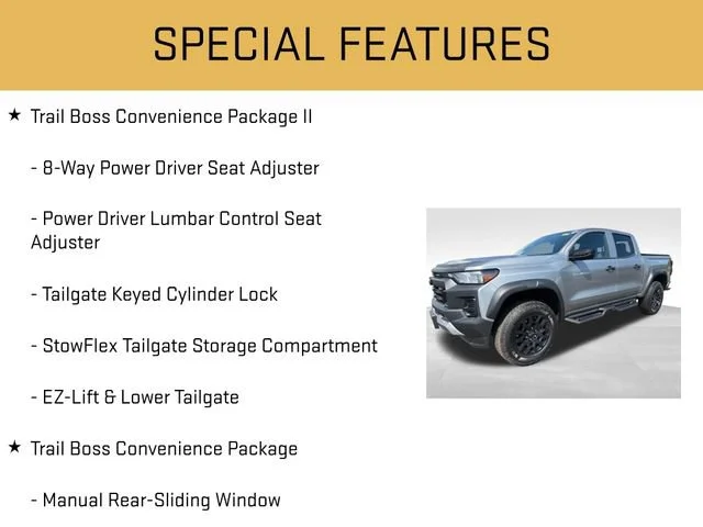 Used 2024 Sterling Gray Metallic Chevrolet Trail Boss image 20