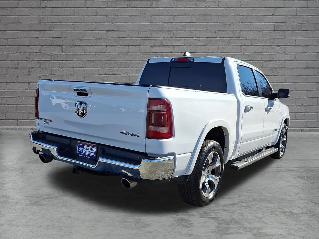 Used 2022 Bright White Clearcoat Ram Laramie image 11