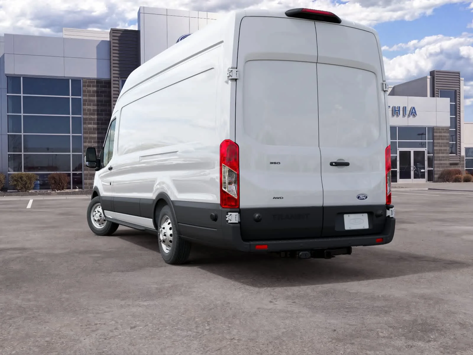 New 2027 Oxford White Ford Cargo Van image 8