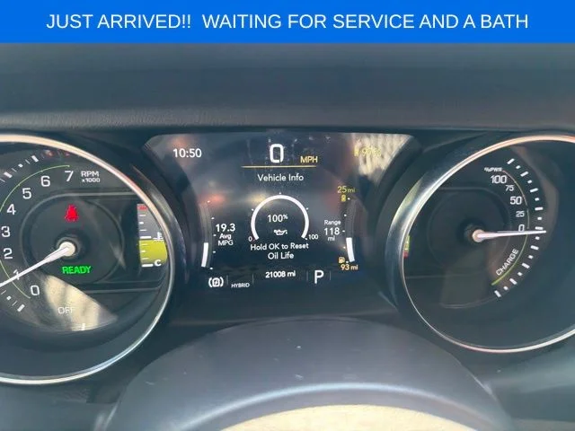 Used 2022 White Jeep Unlimited Sahara 4xe image 18