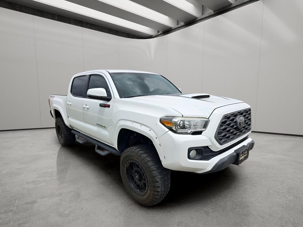 Used 2020 Super White Toyota TRD Sport image 6