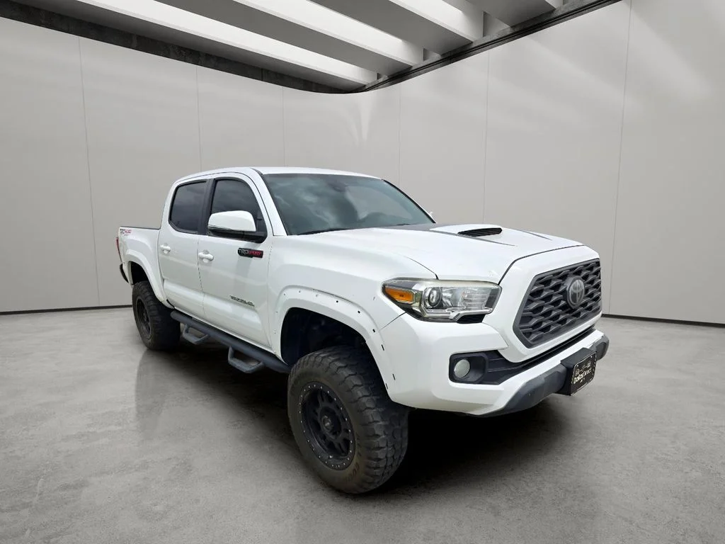 Used 2020 Super White Toyota TRD Sport image 6