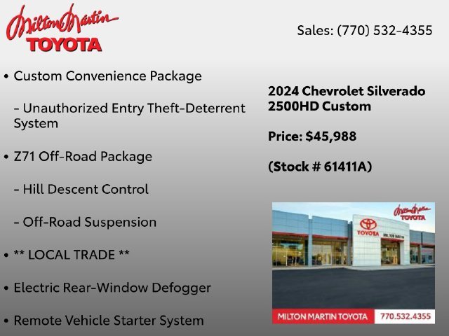 Used 2024 Red Chevrolet Custom image 3