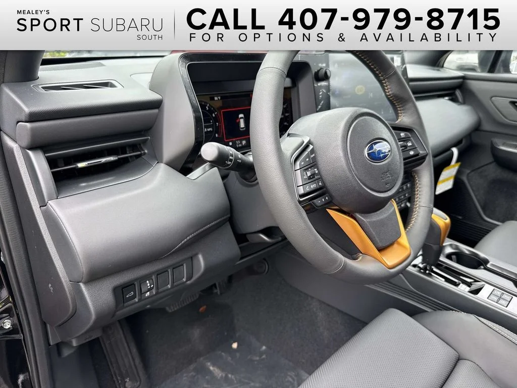 New 2026 CRYSTAL BLACK SILICA Subaru Wilderness image 25