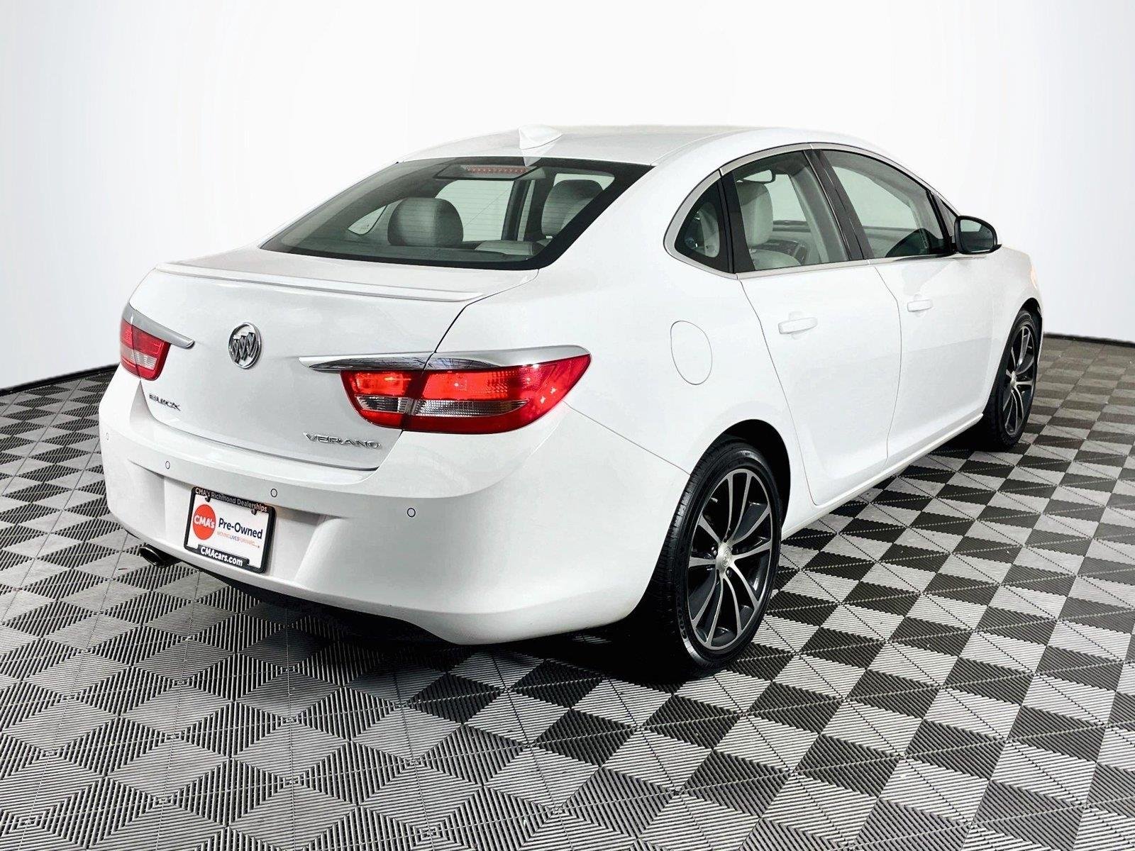 Used 2017 SUMMIT WHITE Buick Sport Touring image 9