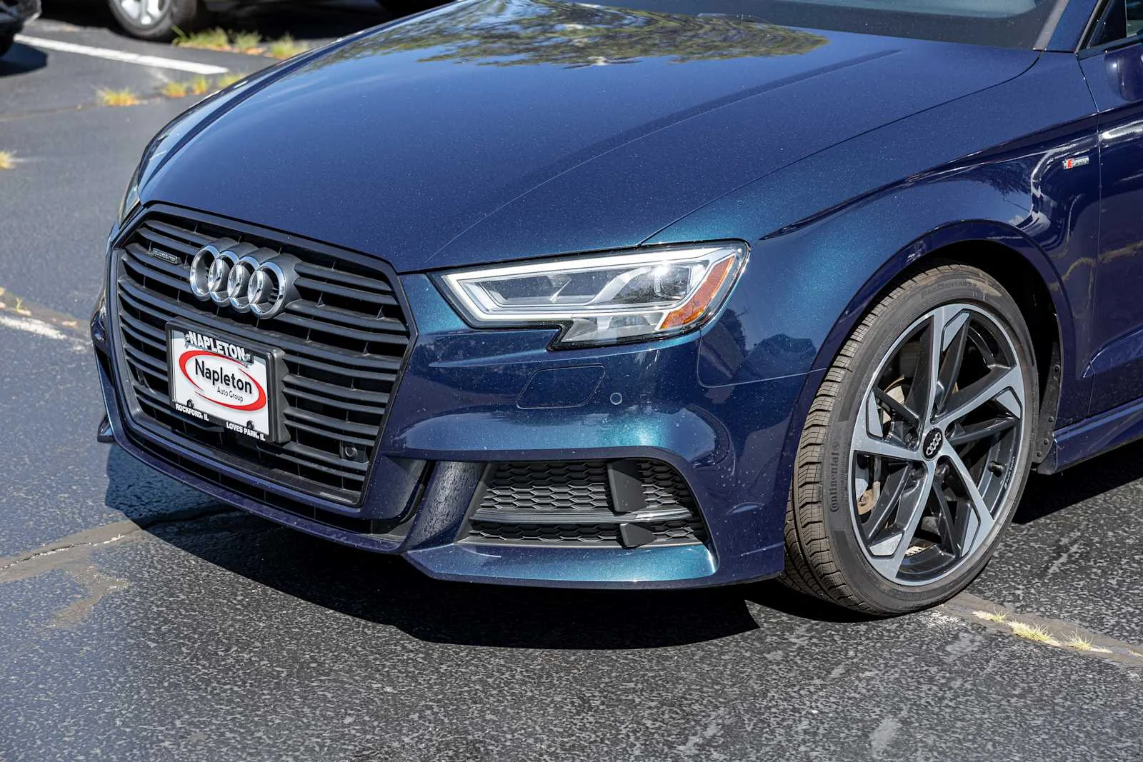 Used 2020 Cosmos Blue Metallic Audi S line Premium Plus image 29