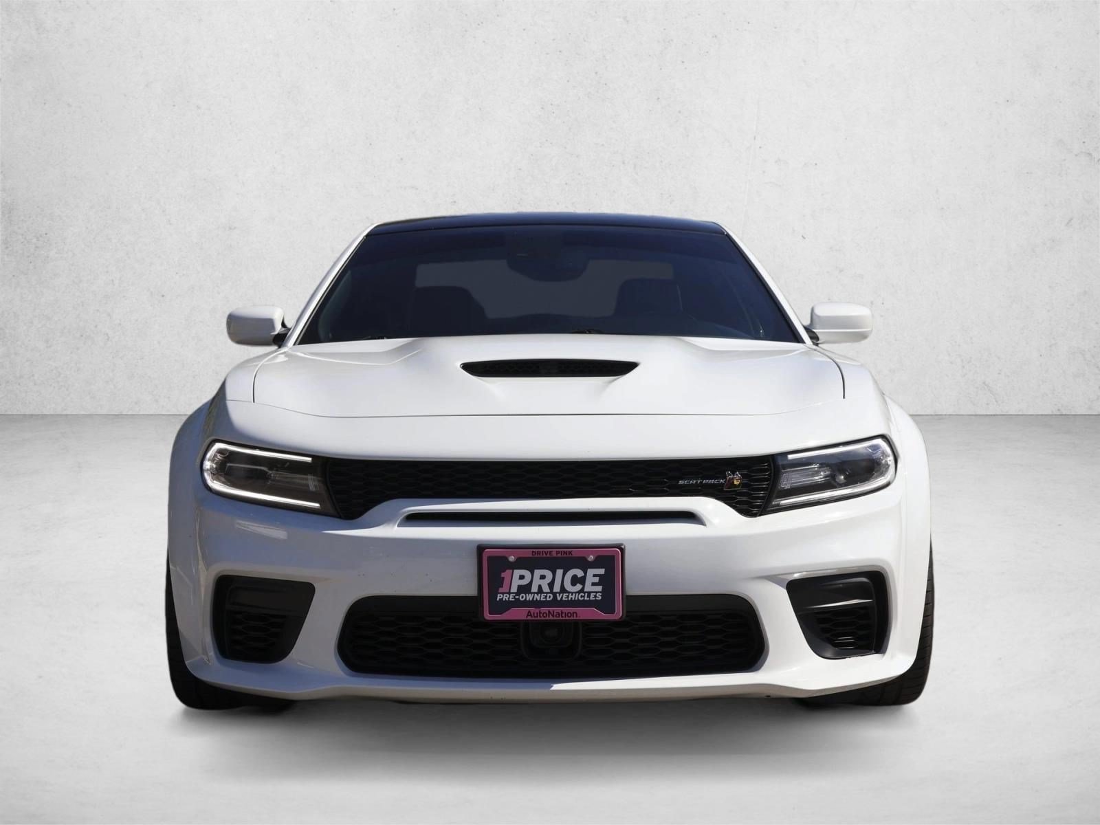 Used 2020 White Knuckle Clearcoat Dodge Scat Pack Widebody image 2