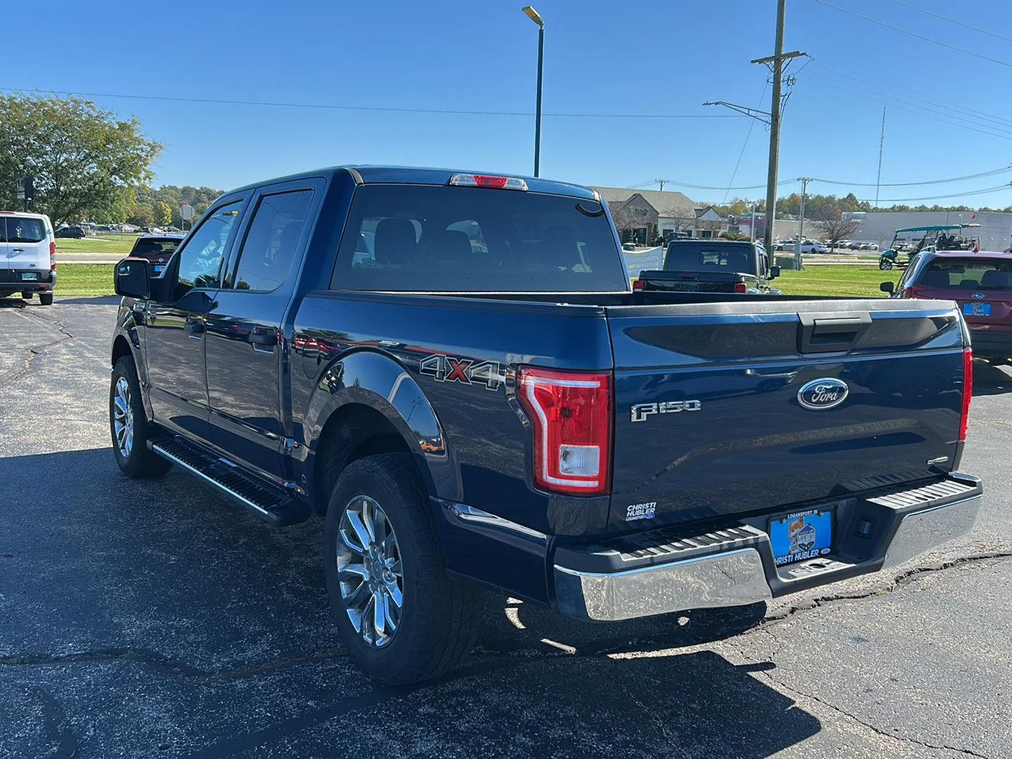 Used 2015 Blue Jeans Metallic Ford XLT image 6