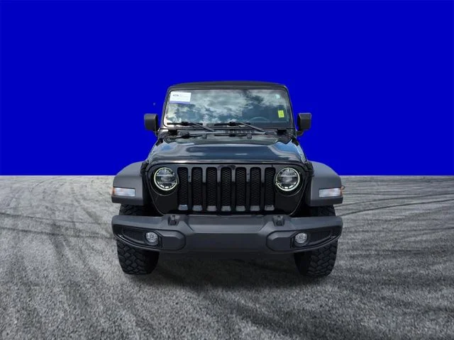 Certified Used 2022 Black Clearcoat Jeep Unlimited Willys image 9