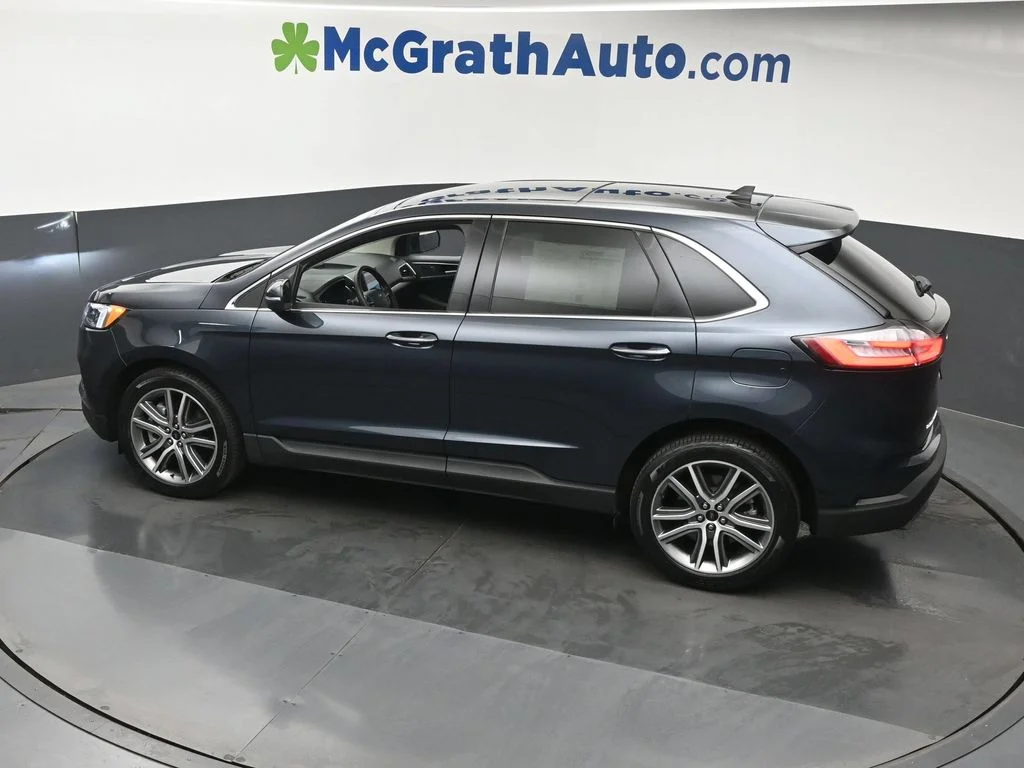 Used 2024 Blue Ford Titanium image 26