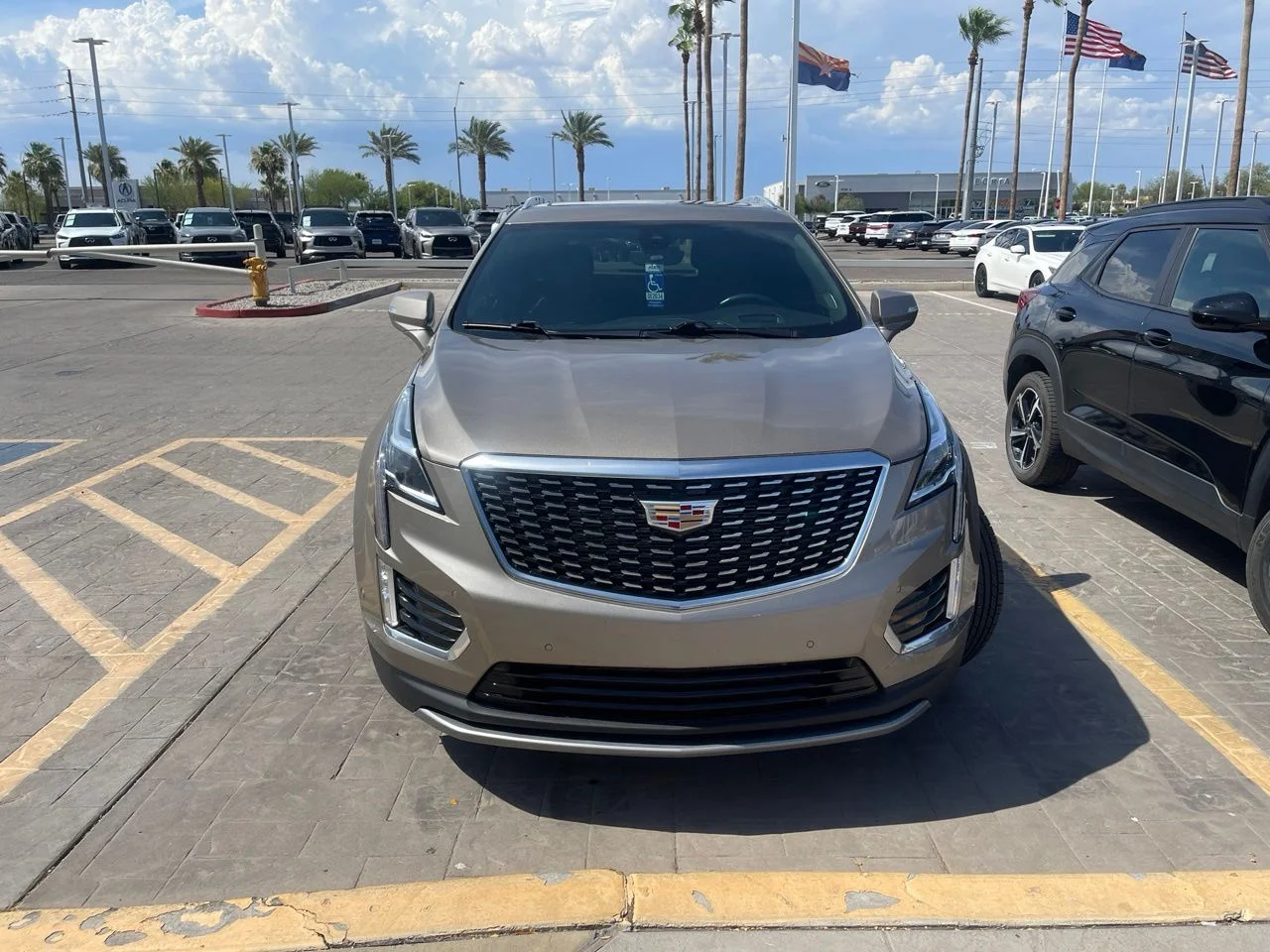 Used 2023 Latte Metallic Cadillac Premium Luxury image 7