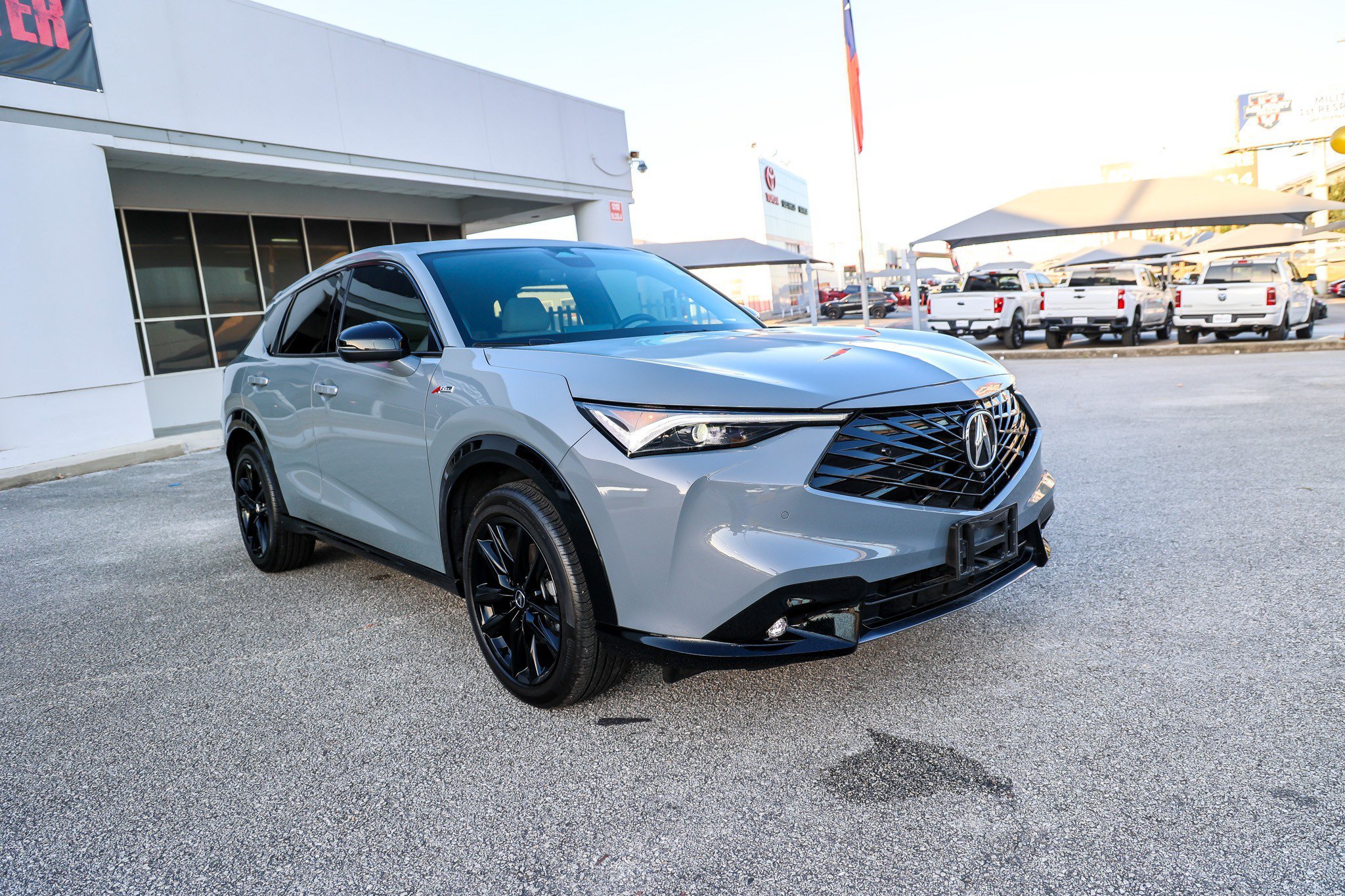 Used 2025 Gray Acura w/A-Spec Advance Package image 4