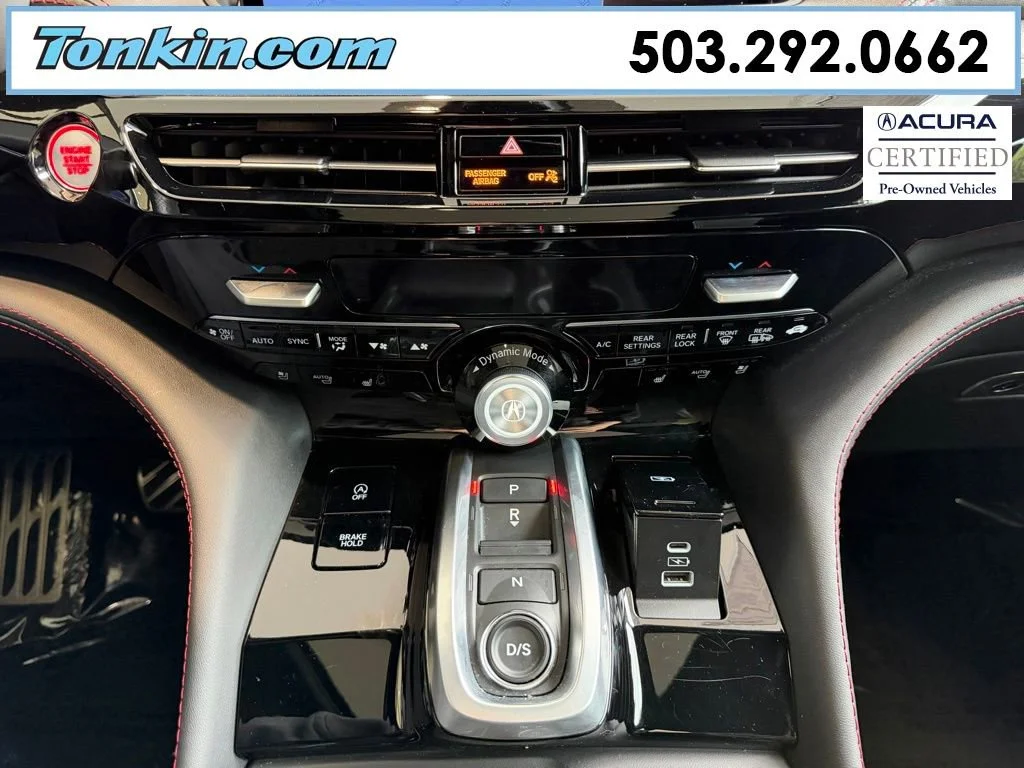 Certified Used 2023 Platinum White Pearl Acura SH-AWD with A-Spec Package image 58