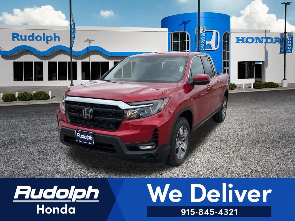 New 2026 Radiant Red Metallic II Honda RTL image 1