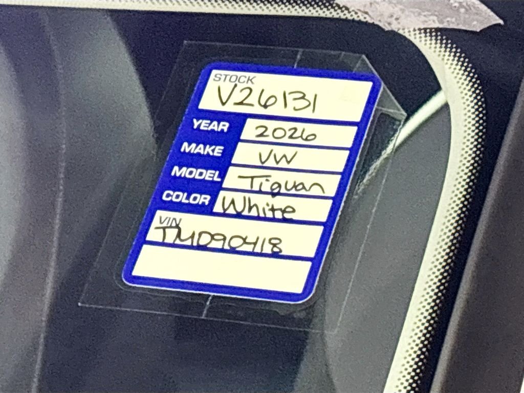 New 2026 Opal White Pearl Volkswagen SE image 25