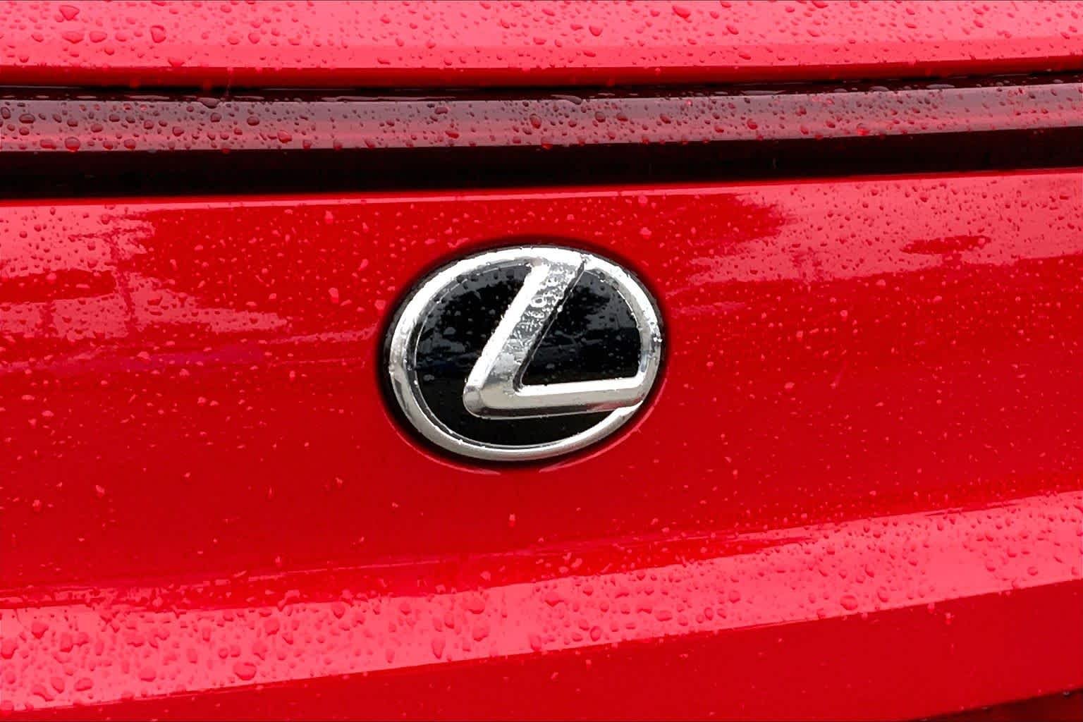 Certified Used 2025 Redline with Obsidian Roof Lexus F SPORT Design image 10