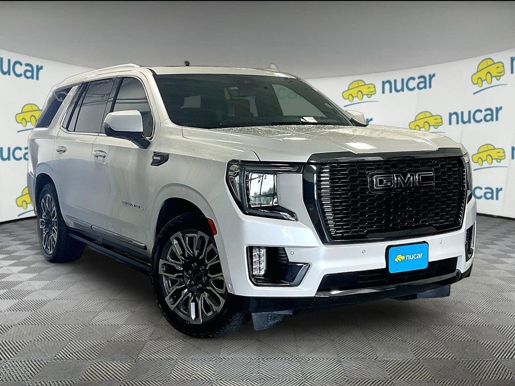 Used 2023 White GMC Denali Ultimate image 1
