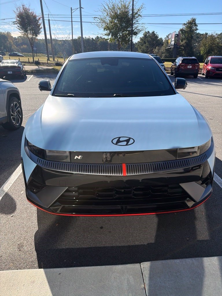 Used 2025 Performance Blue Matte Hyundai Base image 2