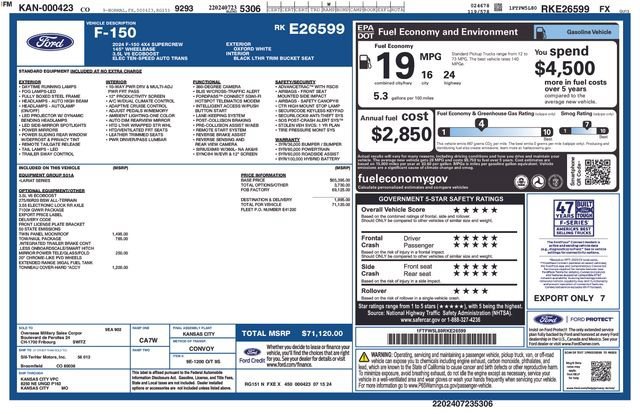 2024 Ford F-150 Lariat 4x4 SuperCrew 5-1/2 Box's photo