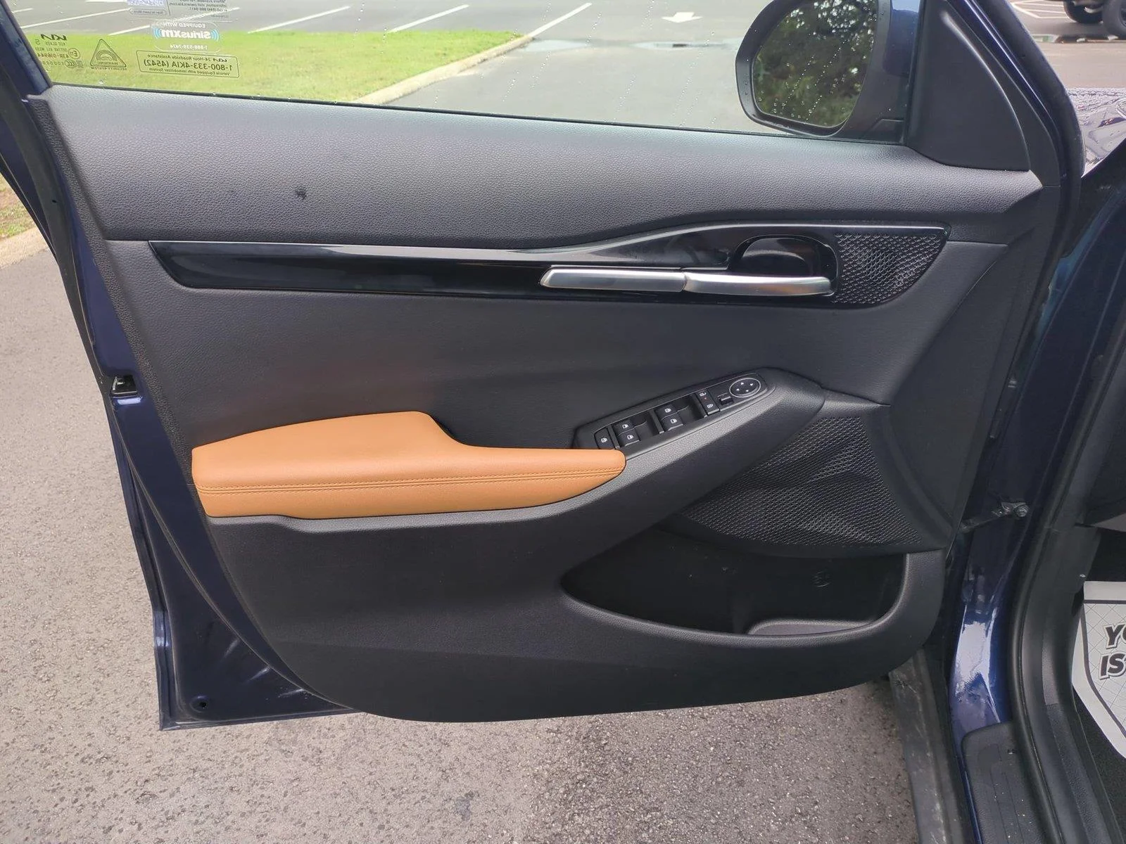 Used 2025 Dark Ocean Blue Kia EX image 14