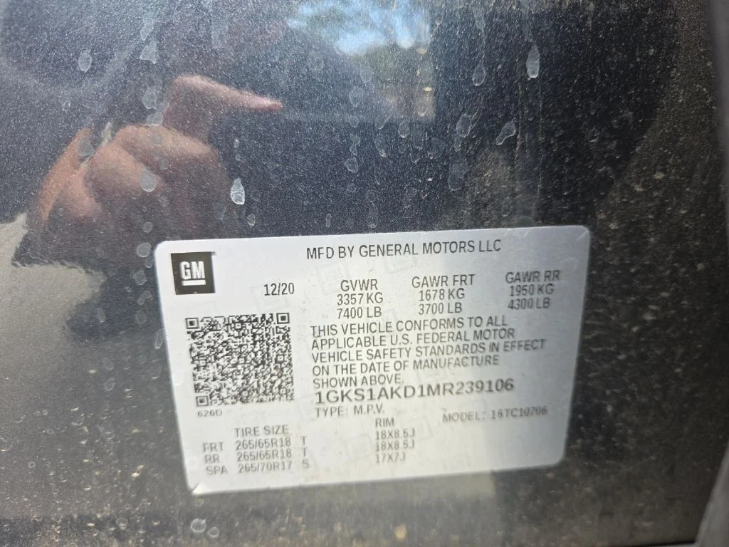 Used 2021 Blue GMC SLE image 12