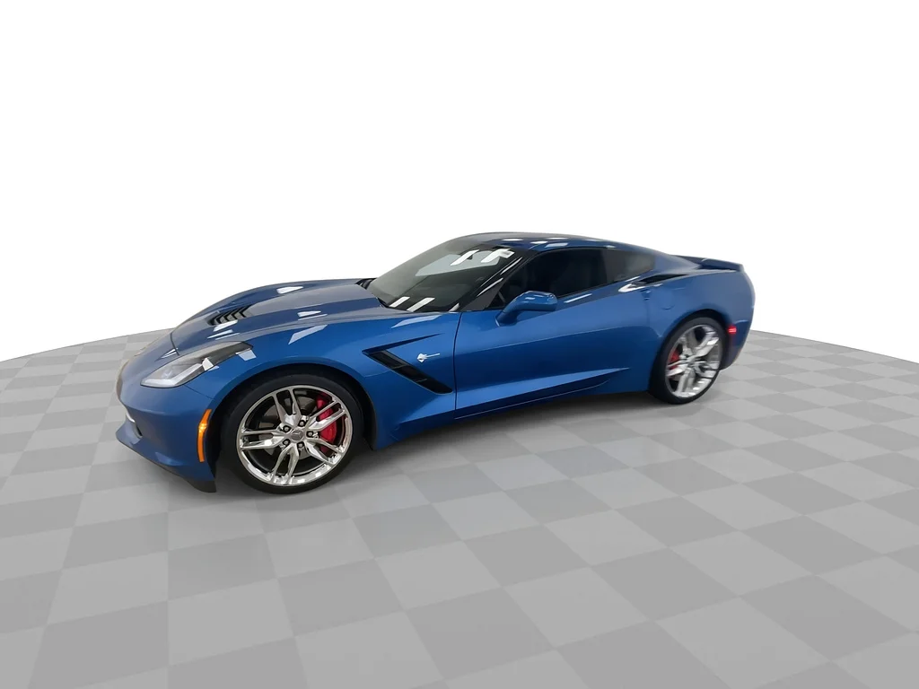 Used 2015 BLUE Chevrolet Stingray Z51 image 6