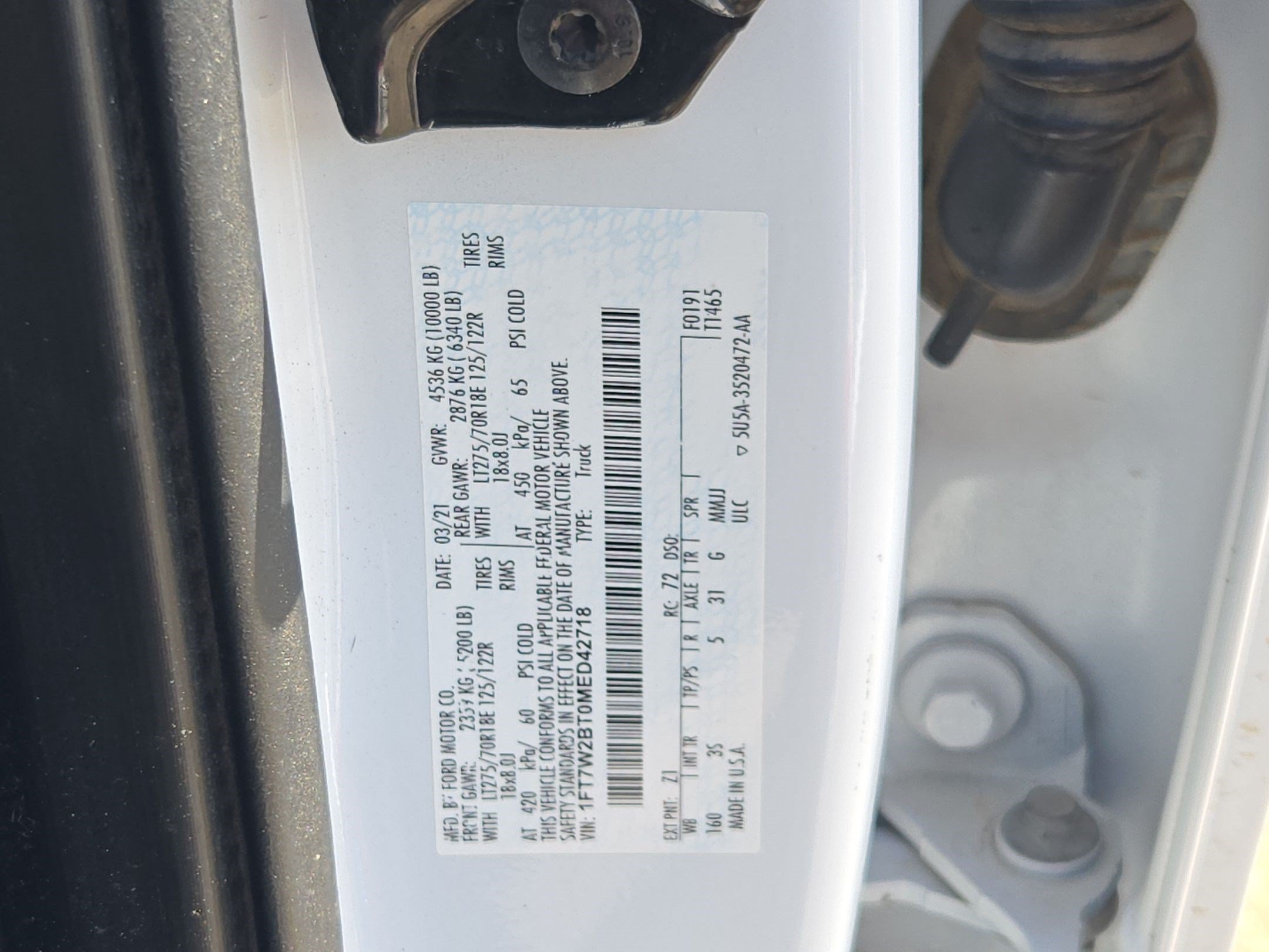 Used 2021 Blue Ford XLT image 29