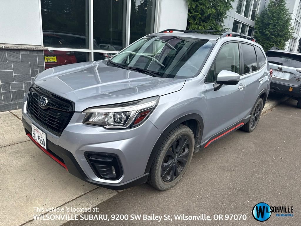 Used 2020 Silver Subaru Sport image 1