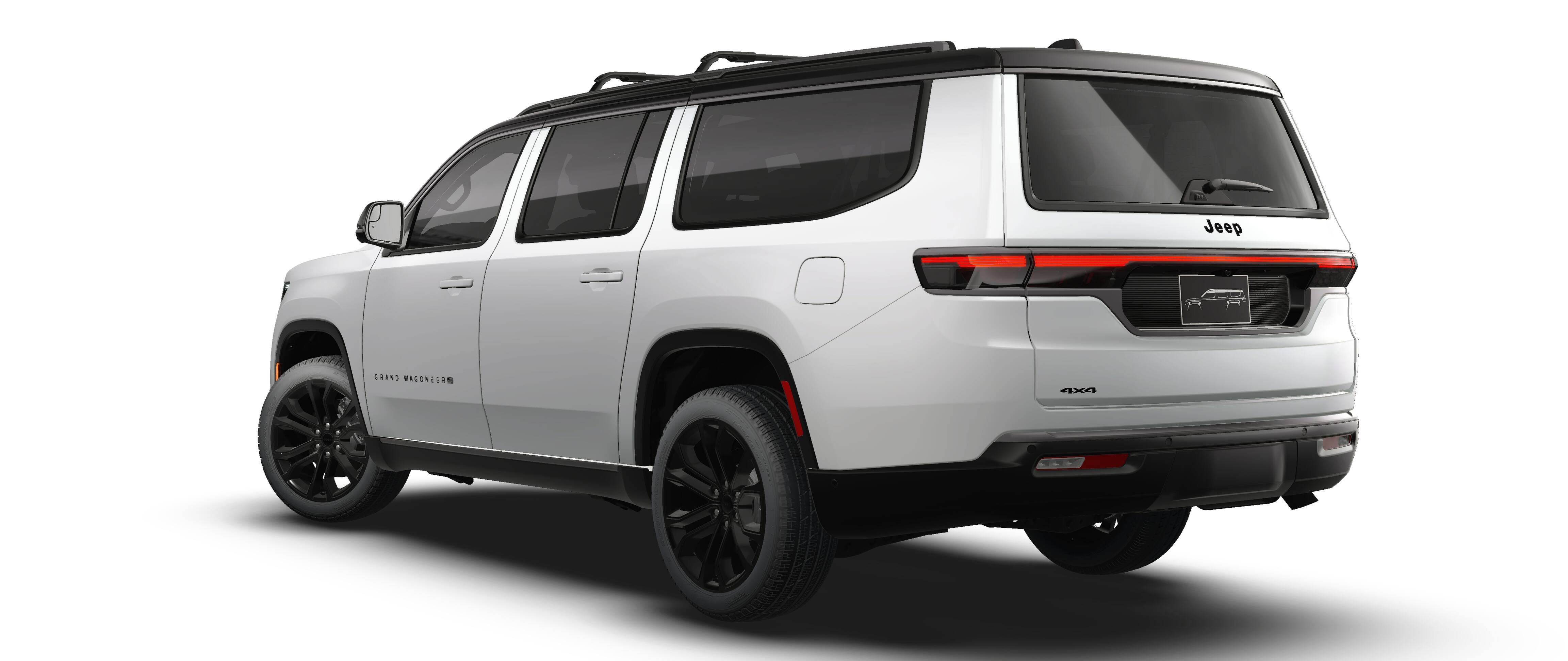 New 2026 Bright White Clear-Coat Exterior Paint Jeep Grand Wagoneer image 2