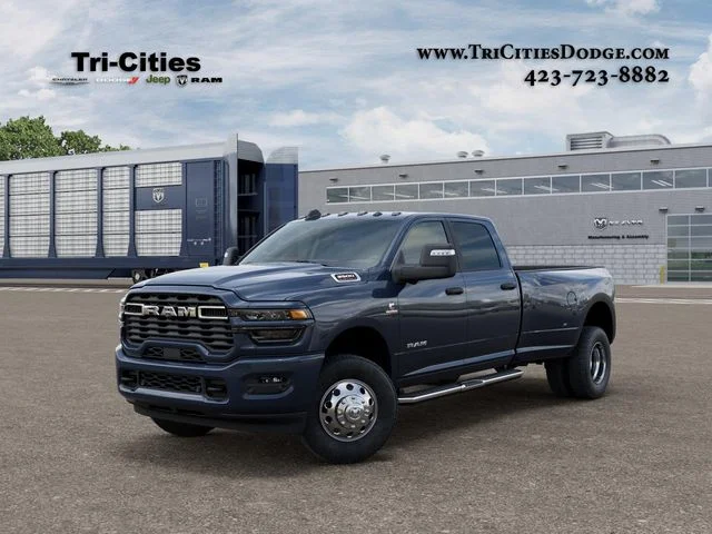 New 2026 Forged Blue Metallic Exterior Paint RAM Big Horn image 1