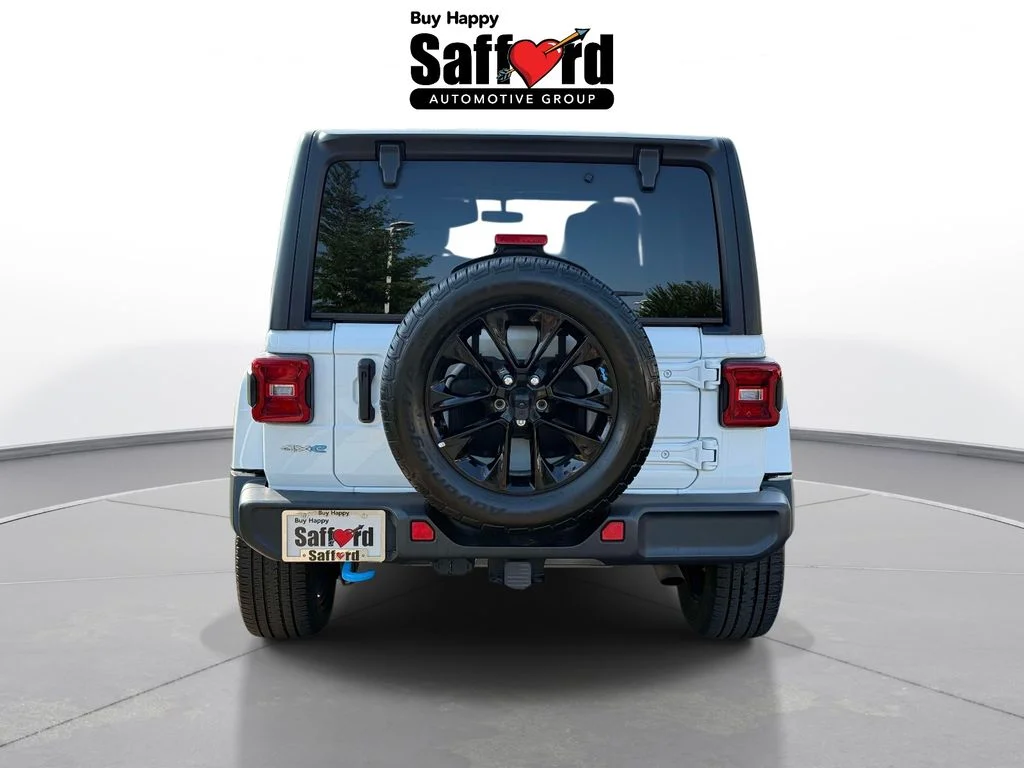 Used 2023 White Jeep Sahara 4xe image 11