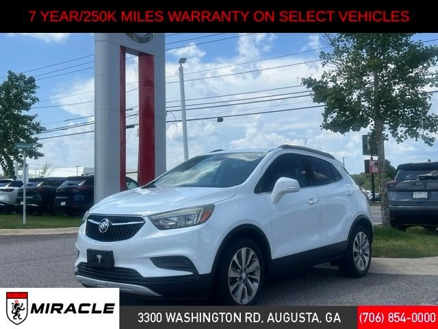 Used 2017 White Buick Preferred image 1