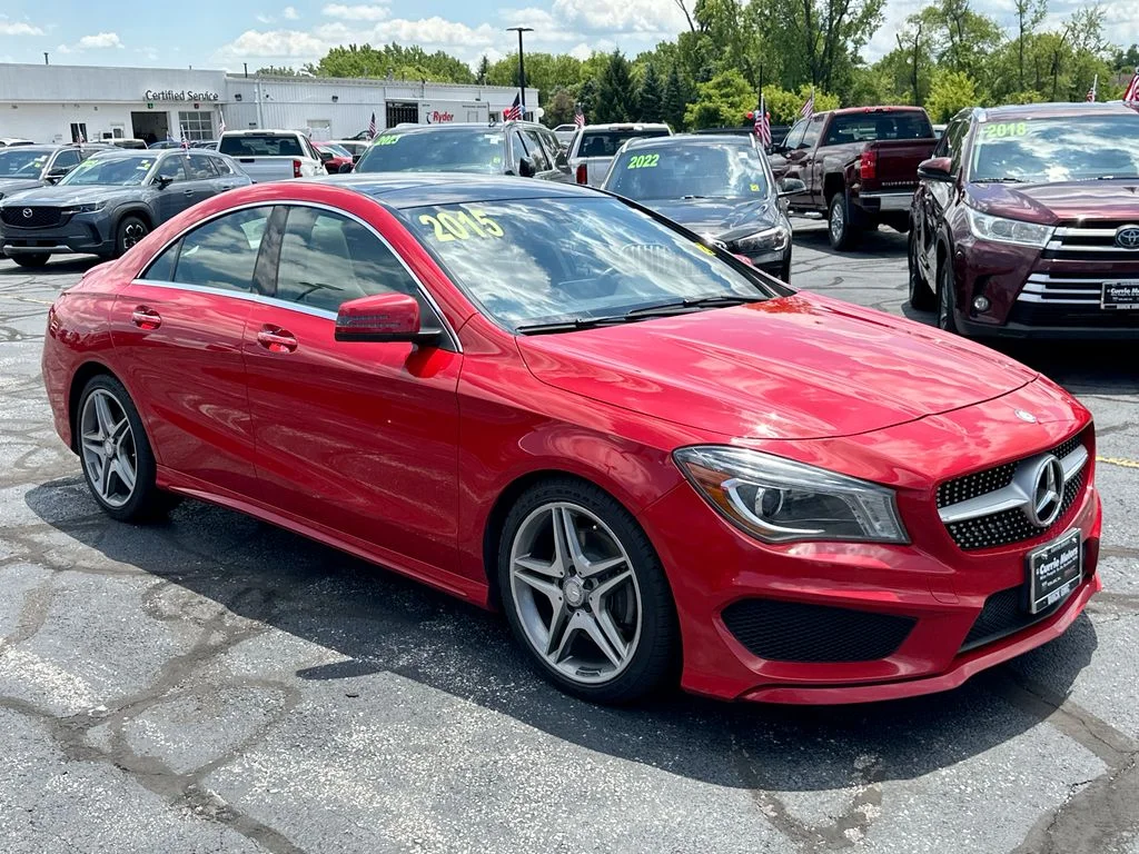 Used 2015 Mercedes-Benz CLA-Class CLA250 with VIN WDDSJ4GB1FN258761 for sale in Valparaiso, IN