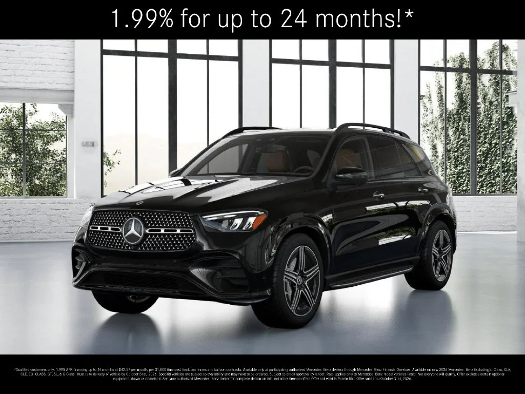 New 2026 Obsidian Black Metallic Mercedes-Benz GLE 450 image 40