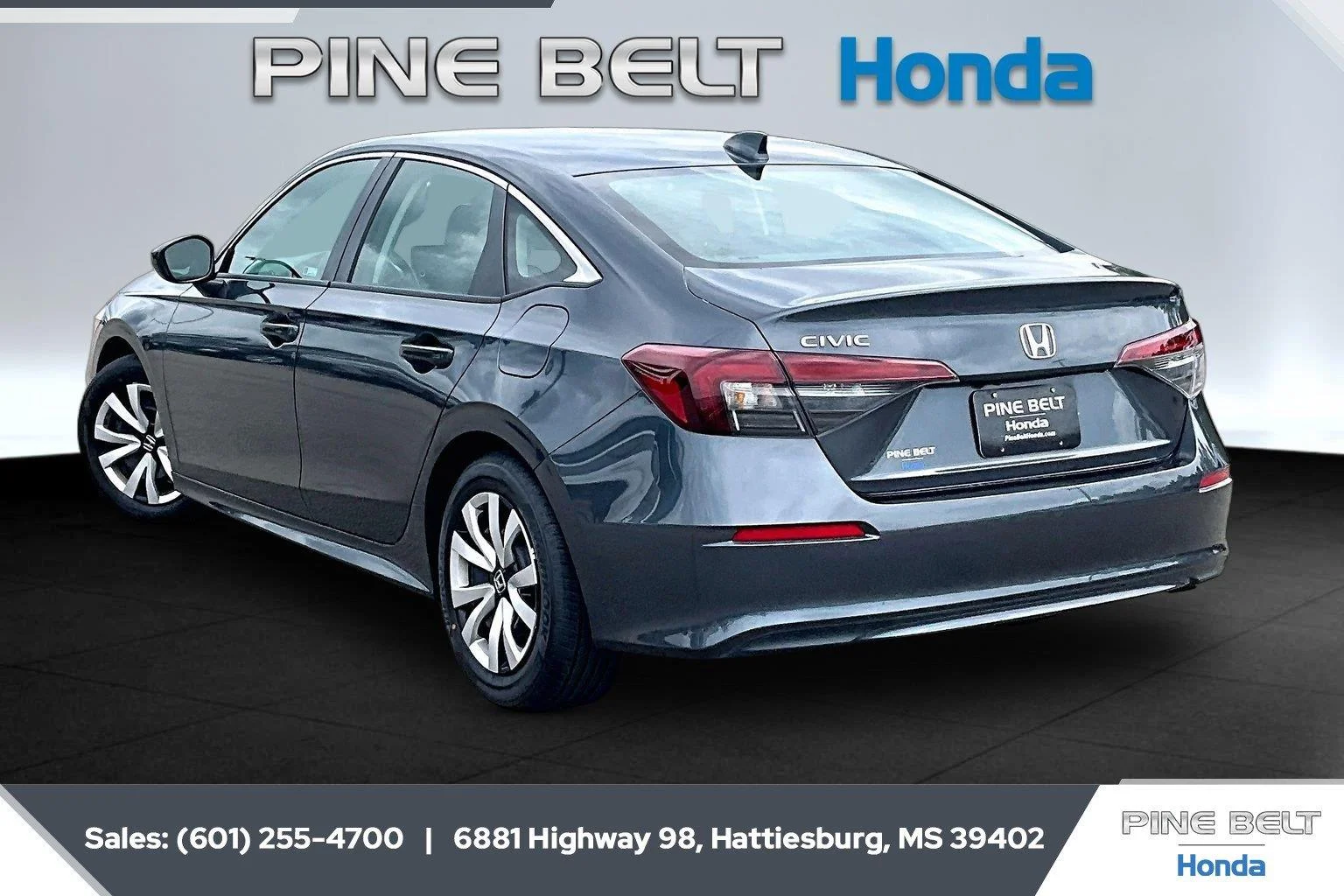 Used 2025 Meteorite Gray Metallic Honda LX image 2
