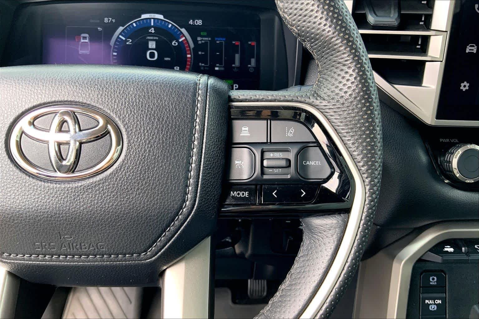 Used 2024 Midnight Black Metallic Toyota Limited Hybrid image 24