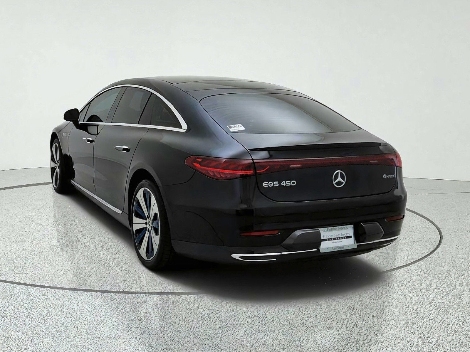 Certified Used 2024 Obsidian Black Metallic Mercedes-Benz EQS 450 image 11