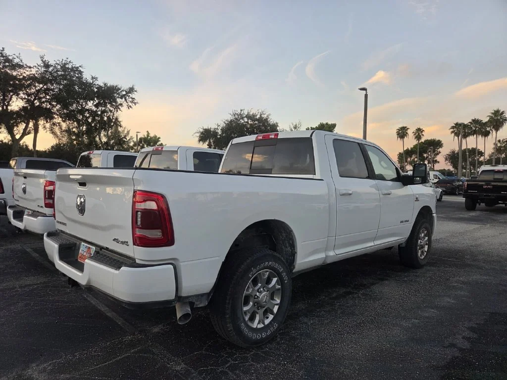 Used 2024 Bright White Clearcoat Ram Laramie image 5