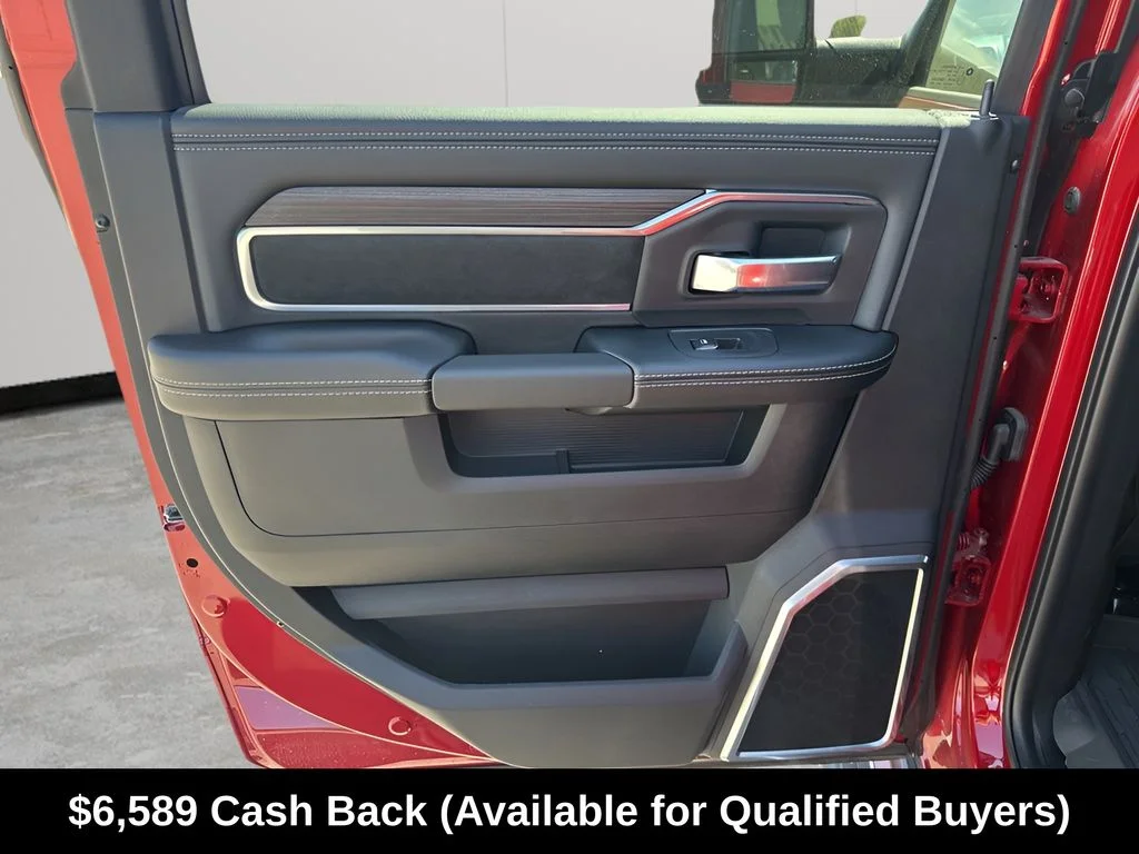 New 2026 Molten Red Pearl-Coat Exterior Paint RAM Laramie image 18