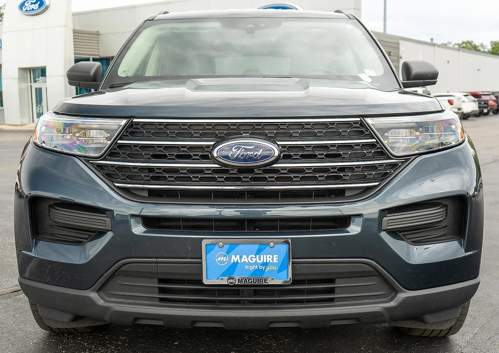 Used 2023 Stone Blue Metallic Ford XLT image 3