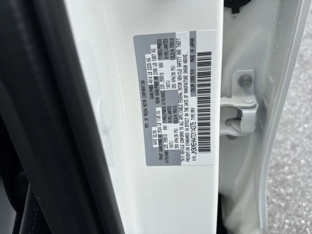 New 2026 Rhodium White Metallic Mazda 2.5 S Premium Plus AWD image 59