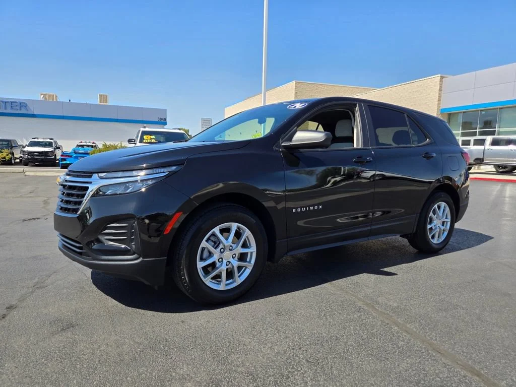 Used 2024 Mosaic Black Metallic Chevrolet LS image 2