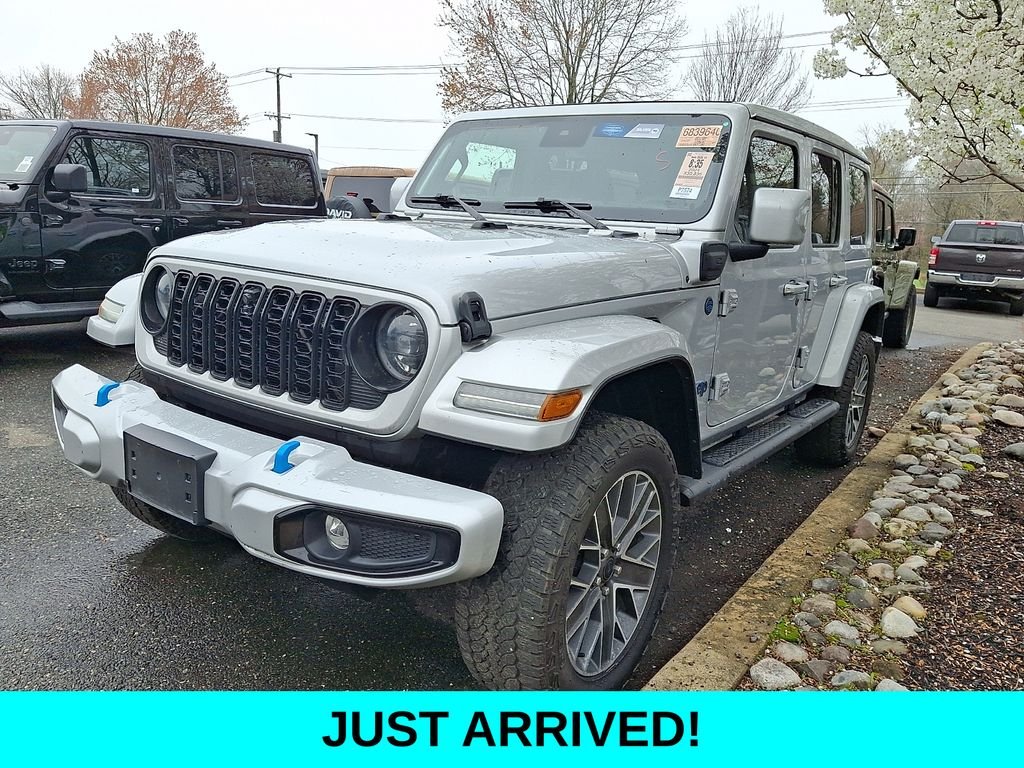 Certified 2024 Jeep Wrangler 4xe High Altitude 4XE with VIN 1C4RJXU61RW115552 for sale in Glen Mills, PA
