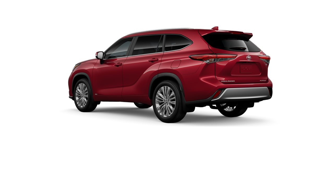 New 2026 Ruby Flare Pearl Toyota Hybrid Platinum image 6