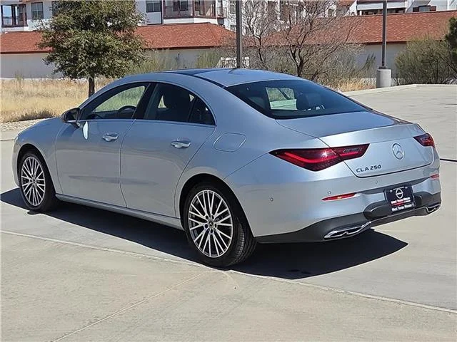 Used 2025 Silver Mercedes-Benz CLA 250  Front-Wheel Drive image 3